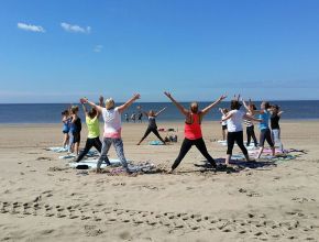 Yoga Workshop Strand Noordwijk 005