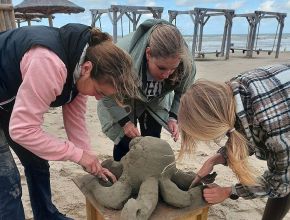 Workshop Teambuilding Zandsculpturen Zandsculptuur 007