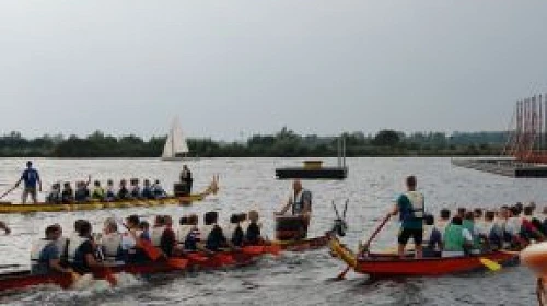 Drakenbootrace varen